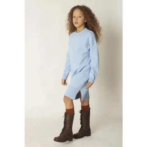 Abito Celeste ragazza da 8 a 16 anni Y-Clù Y20024 - OOPS by BabyBimbo 0-16