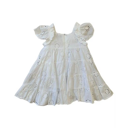 Abito Pizzo per Bambina da 3 a 7anni Y-Clù YB21400 - OOPS by BabyBimbo 0-16