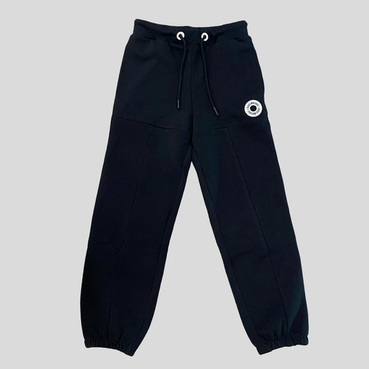 Pantaloni Tuta Bikkembergs Neri con Grafica Calciatore