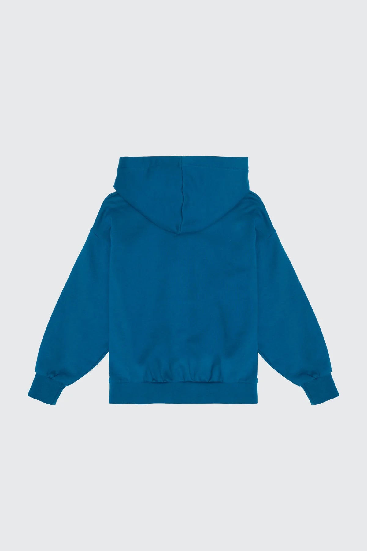 Felpa con cappuccio bambino BARROW in blu con maniche lunghe e vestibilità comoda