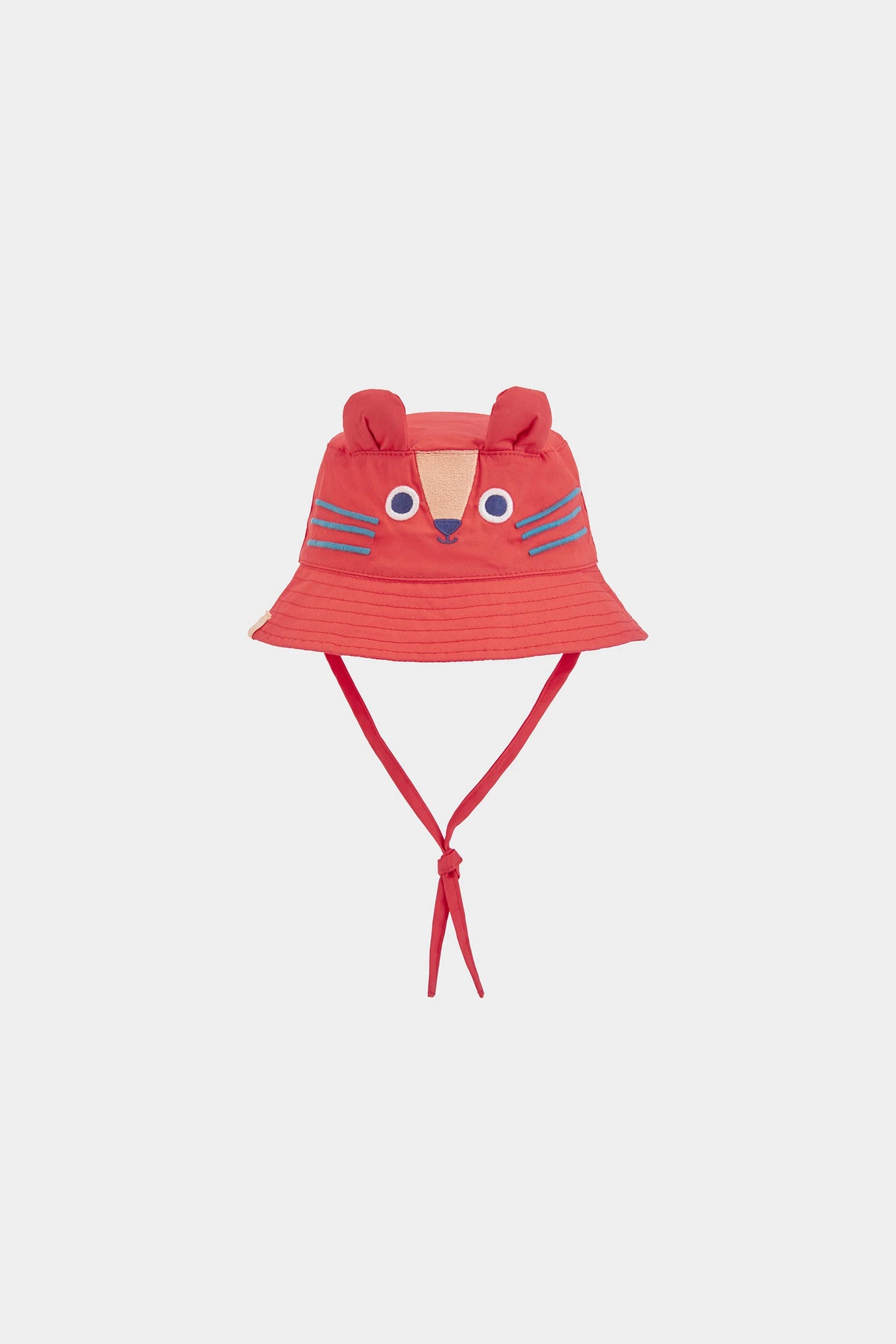 Cappello Neonato Arancione in Cotone con Animali – Regolabile–  BOBOLI - OOPS by BabyBimbo 0-16