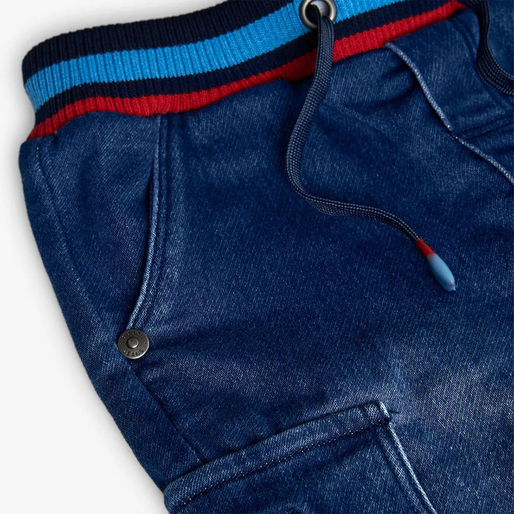Pantalone di denim per bambino in blu