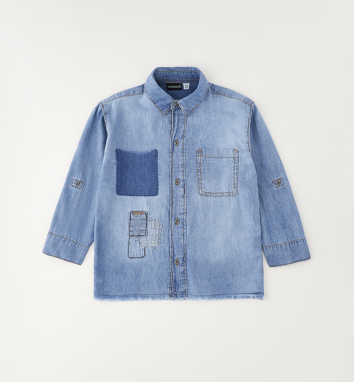 Camicia 100% cotone bambino Sarabanda - OOPS by BabyBimbo 0-16
