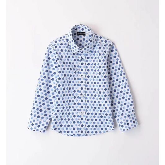 Camicia a pois bambino per Bimbo Sarabanda 8005 6044 - OOPS by BabyBimbo 0-16