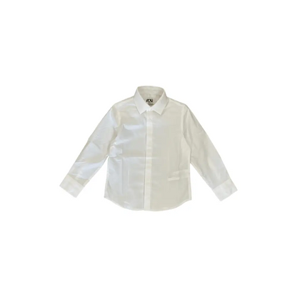 Camicia bianca per Bambino da 3anni a 7anni Y-Clu BYB9306 - OOPS by BabyBimbo 0-16