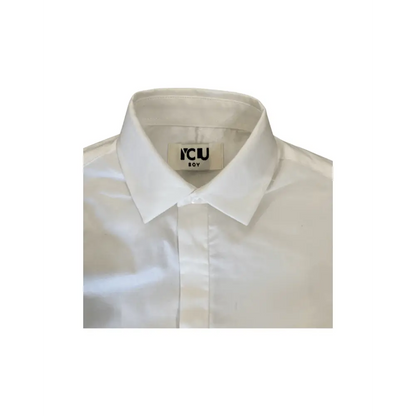 Camicia bianca per Bambino da 3anni a 7anni Y-Clu BYB9306 - OOPS by BabyBimbo 0-16