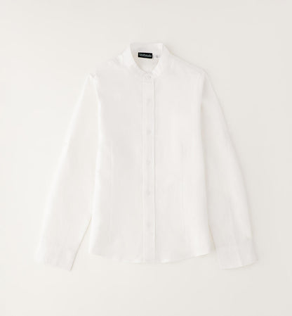 Camicia Ragazzo Lino e Cotone Collo Coreana - Sarabanda - OOPS by BabyBimbo 0-16