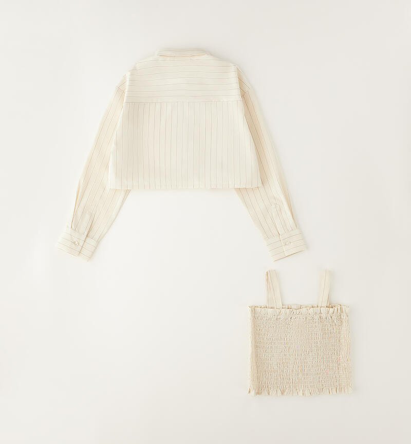 Camicia e top ragazza Sarabanda - OOPS by BabyBimbo 0-16