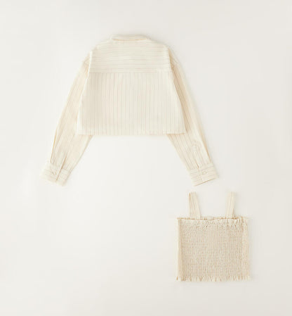 Camicia e top ragazza Sarabanda - OOPS by BabyBimbo 0-16