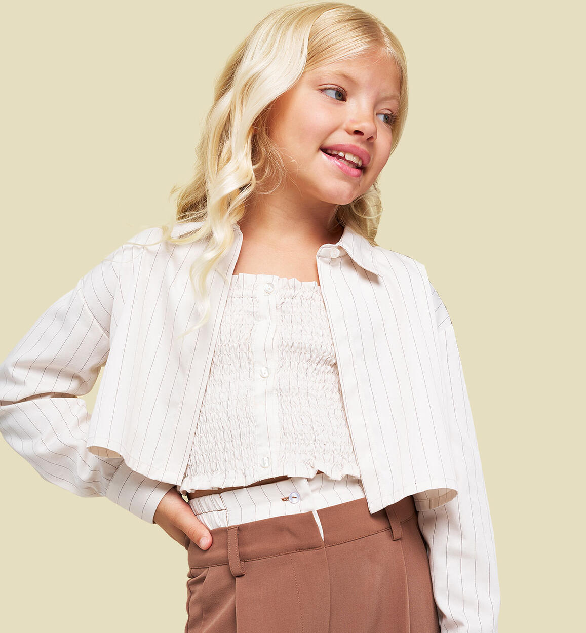 Camicia e top ragazza Sarabanda - OOPS by BabyBimbo 0-16