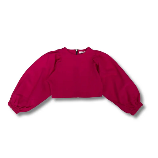 Camicia fuxia corta con ceniera per Ragazza da 8anni a 16anni Y-CLU Y18099 - OOPS by BabyBimbo 0-16