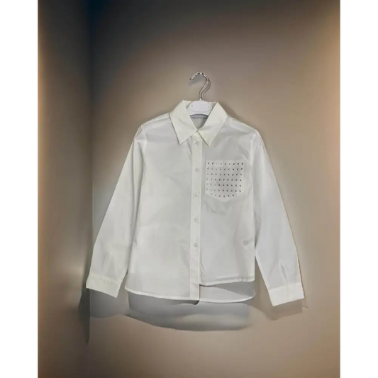 Camicia Over per Ragazza da 8anni a 16anni Y-Clu YFJF24S104 - OOPS by BabyBimbo 0-16