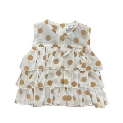 Camicia per neonata Pois Y-Clu YN9793 - OOPS by BabyBimbo 0-16
