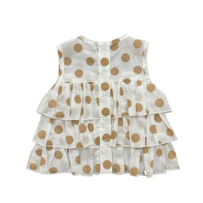 Camicia per neonata Pois Y-Clu YN9793 - OOPS by BabyBimbo 0-16