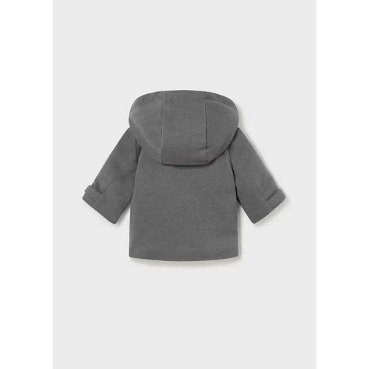 Cappotto con cappuccio fibre riciclate neonato 0-18mesi Mayoral 02412-64 - OOPS by BabyBimbo 0-16