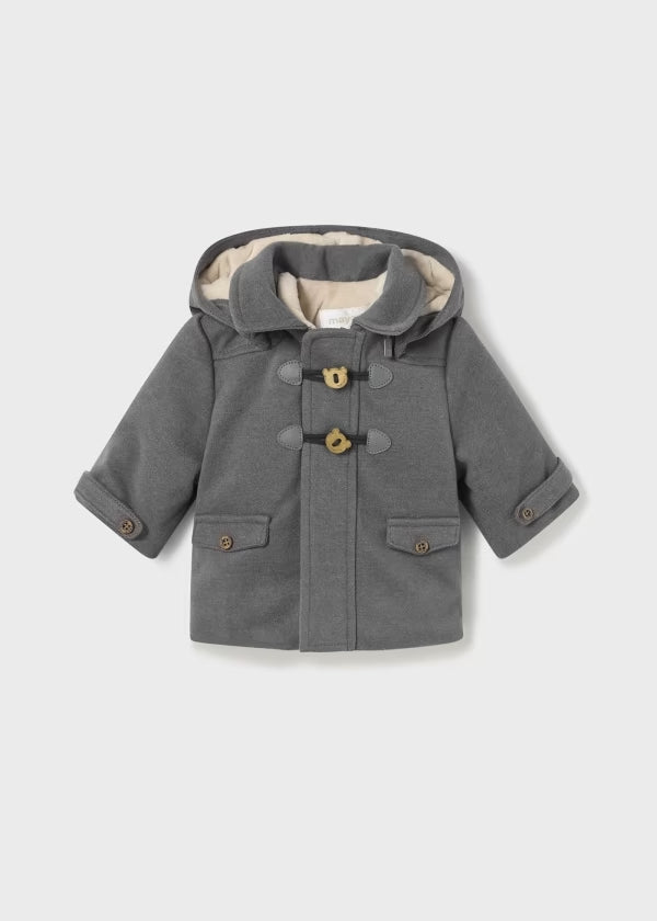 giubbotto , Cappotto con cappuccio fibre riciclate neonato 0-18mesi Mayoral 02412-64 - BabyBimbo 0-16, abbigliamento bambini