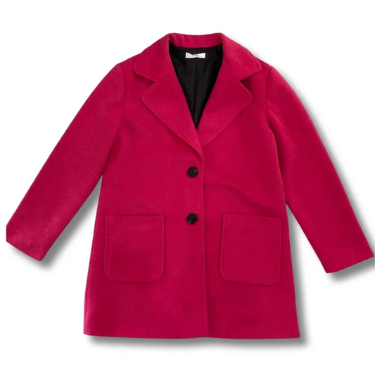 Cappotto fuxia per ragazza Y-CLU Y18104 - OOPS by BabyBimbo 0-16