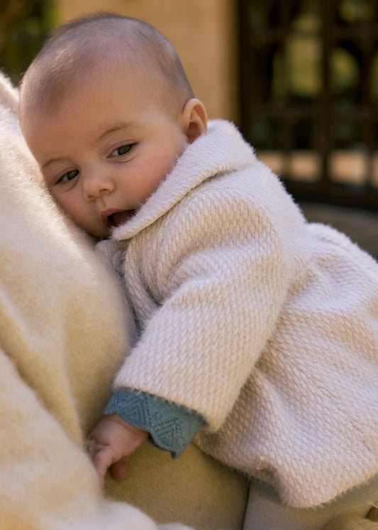 Cappotto teddy neonata