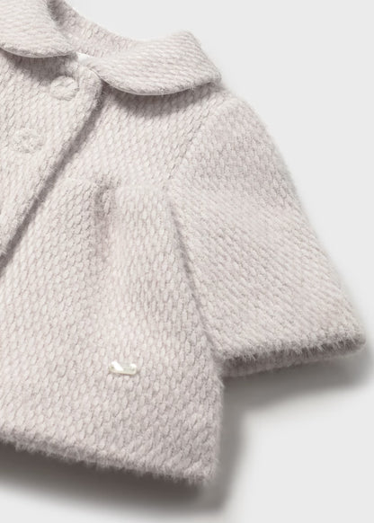 Cappotto teddy neonata