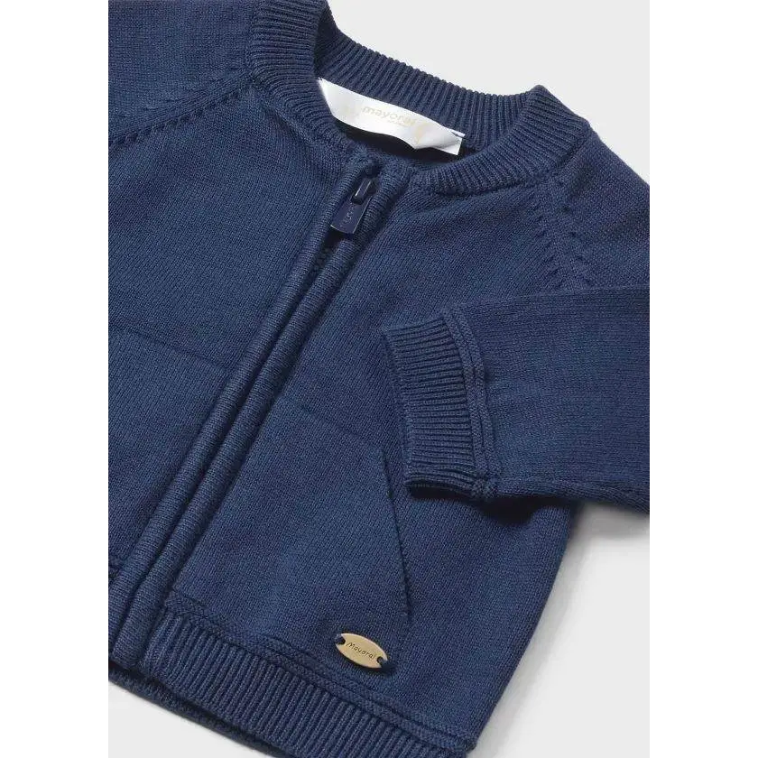 Cardigan con cerniera Better Cotton neonato per Neonato Mayoral 1381 - OOPS by BabyBimbo 0-16