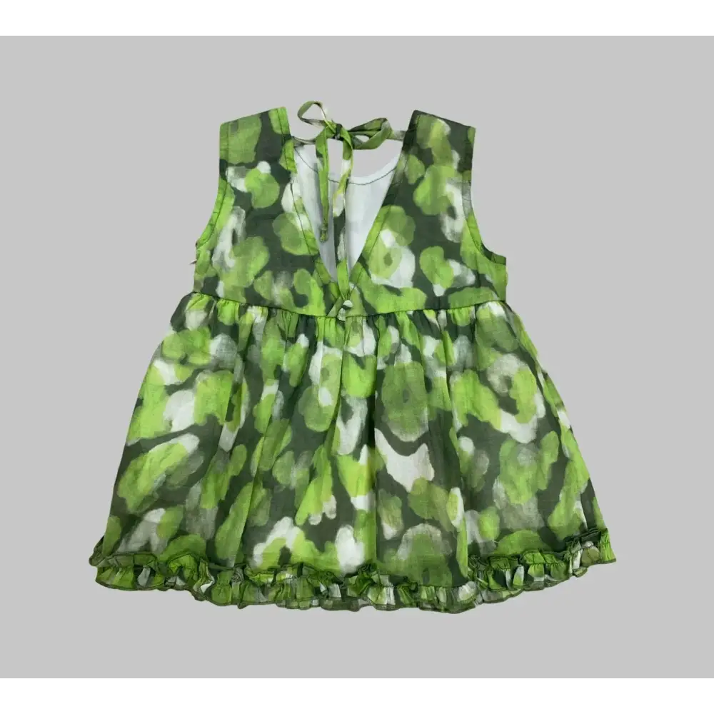 COMPLETO CAMICIA + BERMUDA VERDE Y-CLU 310YYFBS25 - OOPS by BabyBimbo 0-16