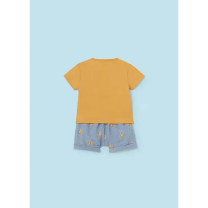 Completo corto Pulcino da 2pz per Bimbo Da 0mesi A 18mesi Mayoral 1208 - OOPS by BabyBimbo 0-16