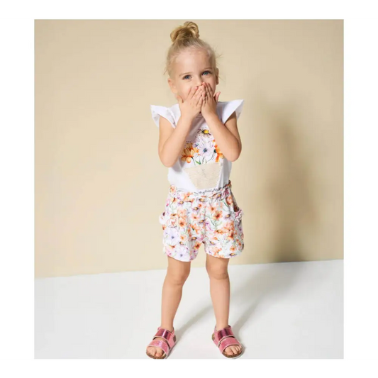 Completo Felpa+Pantalone da bambina da 18mesi a 8anni Sarabanda 0B305 0B329 - OOPS by BabyBimbo 0-16