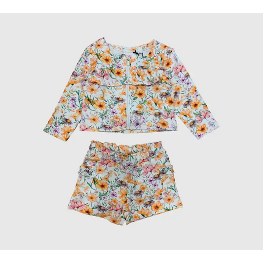 Completo Felpa+Pantalone da bambina da 18mesi a 8anni Sarabanda 0B305 0B329 - OOPS by BabyBimbo 0-16