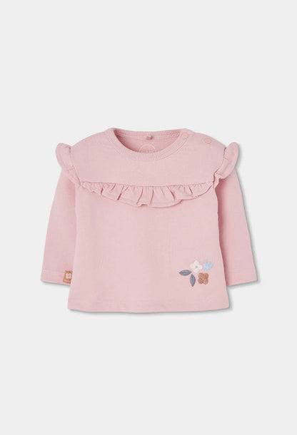 Completo in Maglia Neonata Floreale – Morbido e Pratico