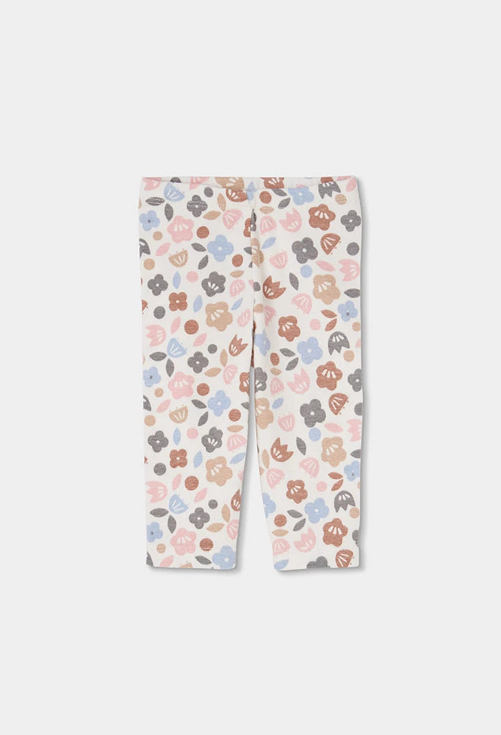 Completo in Maglia Neonata Floreale – Morbido e Pratico