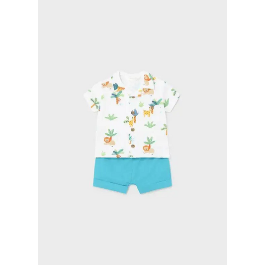 Completo simpatico 2 pezzi Better Cotton neonato Da 0mesi A 18mesi Mayoral 1222 - OOPS by BabyBimbo 0-16