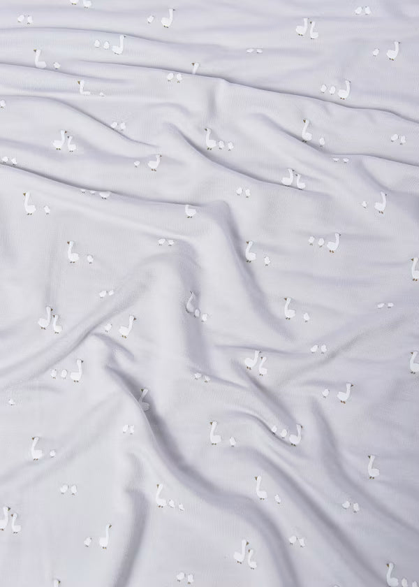 Copertina Neonato Cotone Grigio Perla Stampata Unisex - Mayoral