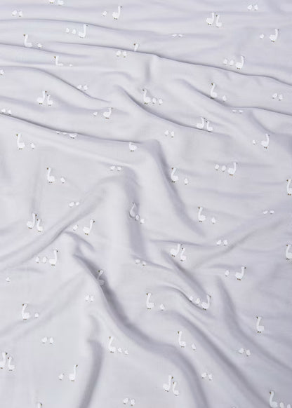 Copertina Neonato Cotone Grigio Perla Stampata Unisex - Mayoral