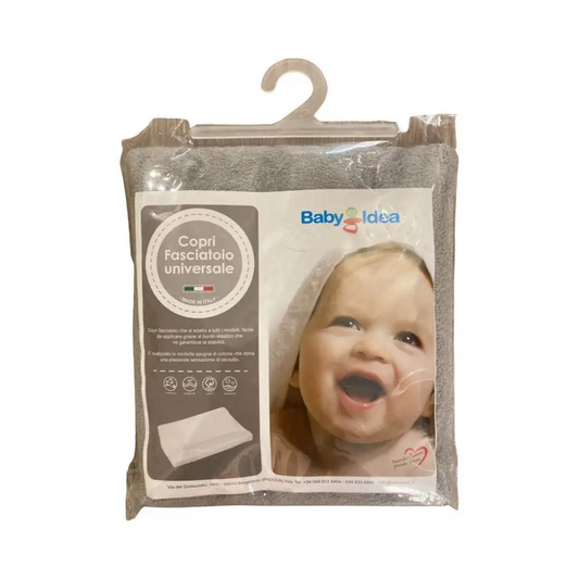 Copri Fasciatoio in Spugna colore Grigio Universale BabyIdea - OOPS by BabyBimbo 0-16