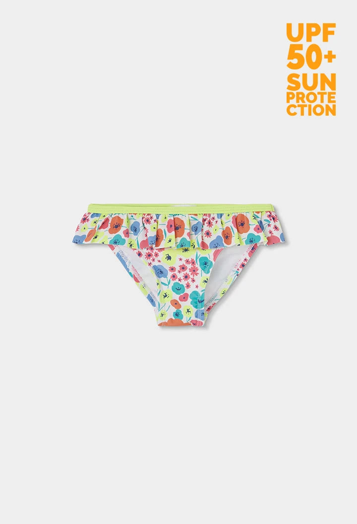 Costume da bagno bambina stampa fiori UPF50+ - BOBOLI - OOPS by BabyBimbo 0-16