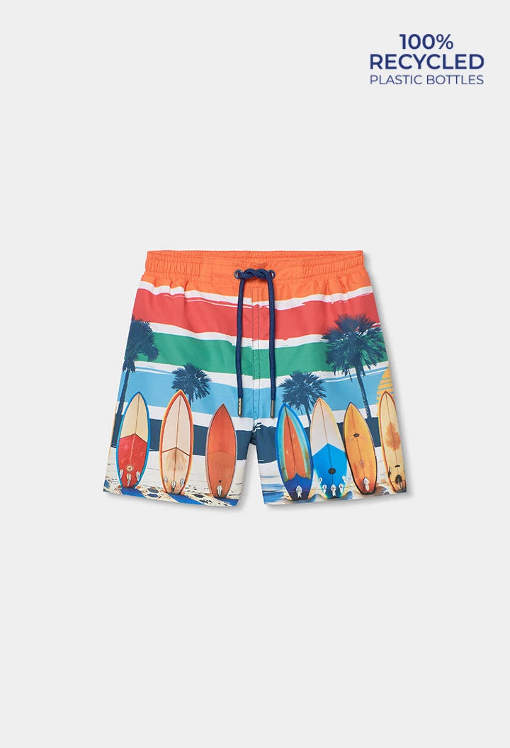 Costume da bagno bambino tessuto riciclato tavola da surf – BOBOLI - OOPS by BabyBimbo 0-16
