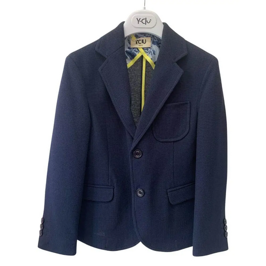 Elegante giacca in piquet per ragazzo da 8 a 16 anni Y-CLU BY10841 - OOPS by BabyBimbo 0-16