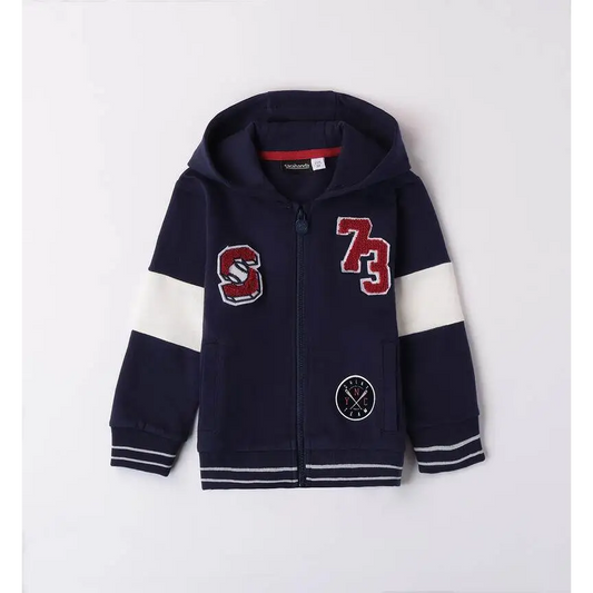 Felpa bambino 100% cotone per bambino Da 12mesi a 8anni Sarabanda 0A028 3854 - OOPS by BabyBimbo 0-16