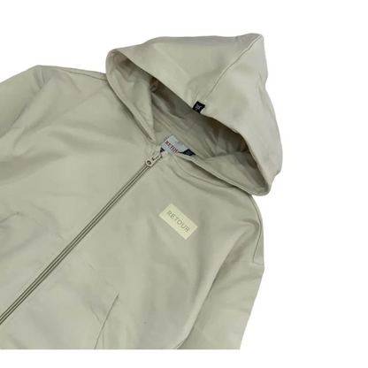 FELPA CON CAPPUCCIO BEIGE RETOUR RJB-051-716 - OOPS by BabyBimbo 0-16