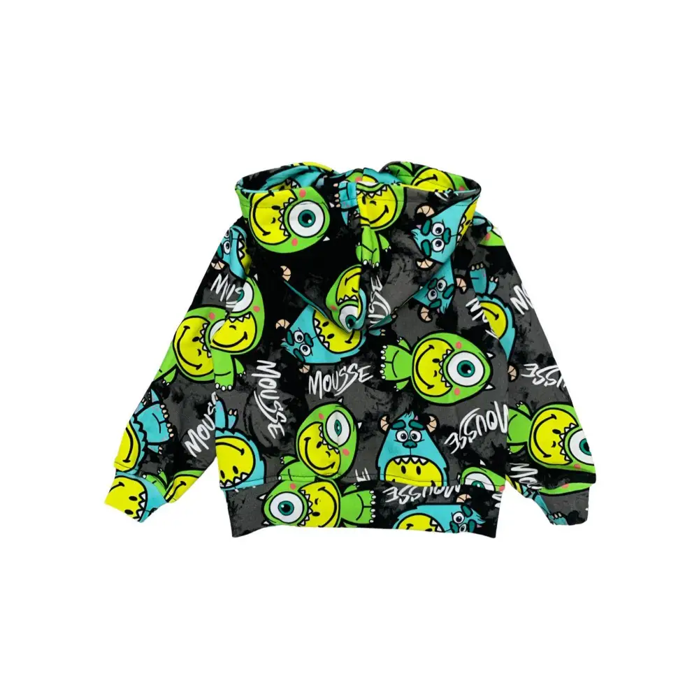 Felpa Monster Friends per Bambino Mousse HKFZ366 - OOPS by BabyBimbo 0-16