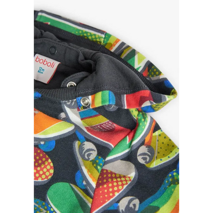 Felpa Skateboard per Bambino Boboli 349130 - OOPS by BabyBimbo 0-16