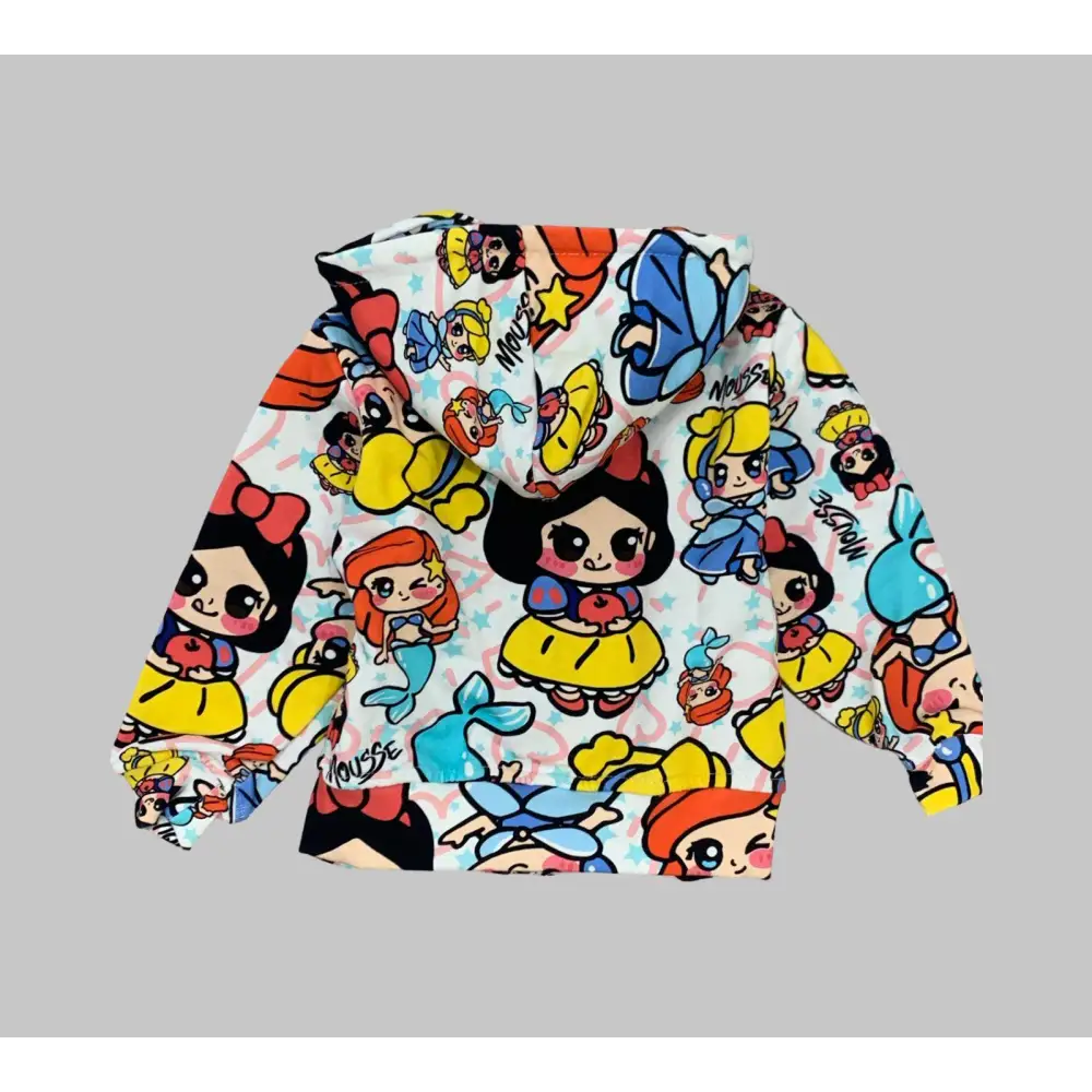 FELPA STAMPATA PRINCIPESSE BAMBINA DA 2ANNI A 10ANNI MOUSSE SKFZ375 - OOPS by BabyBimbo 0-16