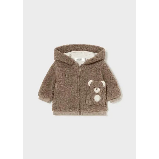 Felpa Teddy con cappuccio neonato 0-18mesi Mayoral 2450 - OOPS by BabyBimbo 0-16