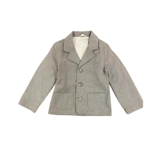 Giacca elegante colore grigio pois per Bimbo Minibanda 3U675 - OOPS by BabyBimbo 0-16