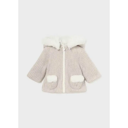 Giacca in maglia reversibile neonata 0-18mesi Mayoral 2809 - OOPS by BabyBimbo 0-16