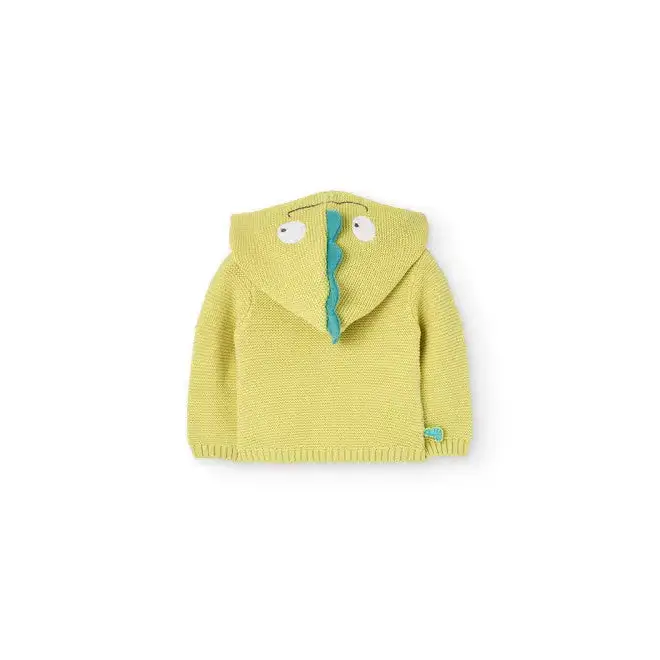 Giachetta tricot con cappuccio per neonati 0-18mesi Boboli 111216 - OOPS by BabyBimbo 0-16