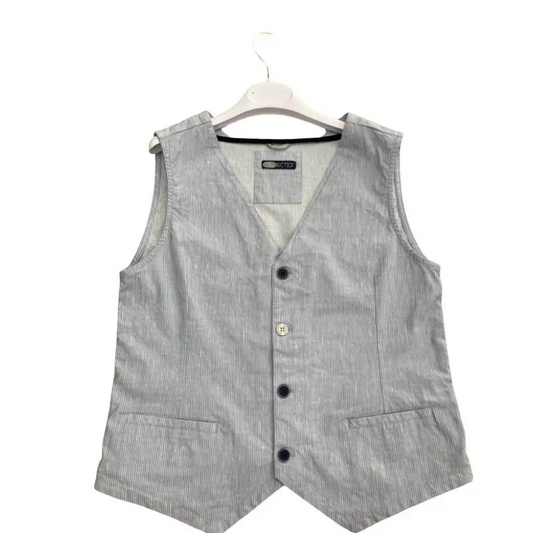Gilet elegante bambino colore Celeste 16anni Sarabanda 0U351 - OOPS by BabyBimbo 0-16
