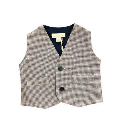 Gilet quadretti per Bimbo Sarabanda 3G690 - OOPS by BabyBimbo 0-16