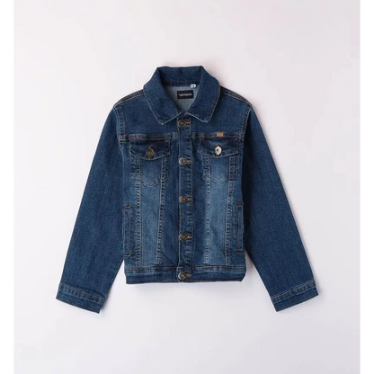 Giubbino jeans ragazzo per Ragazzo Sarabanda 8675 7400 - OOPS by BabyBimbo 0-16