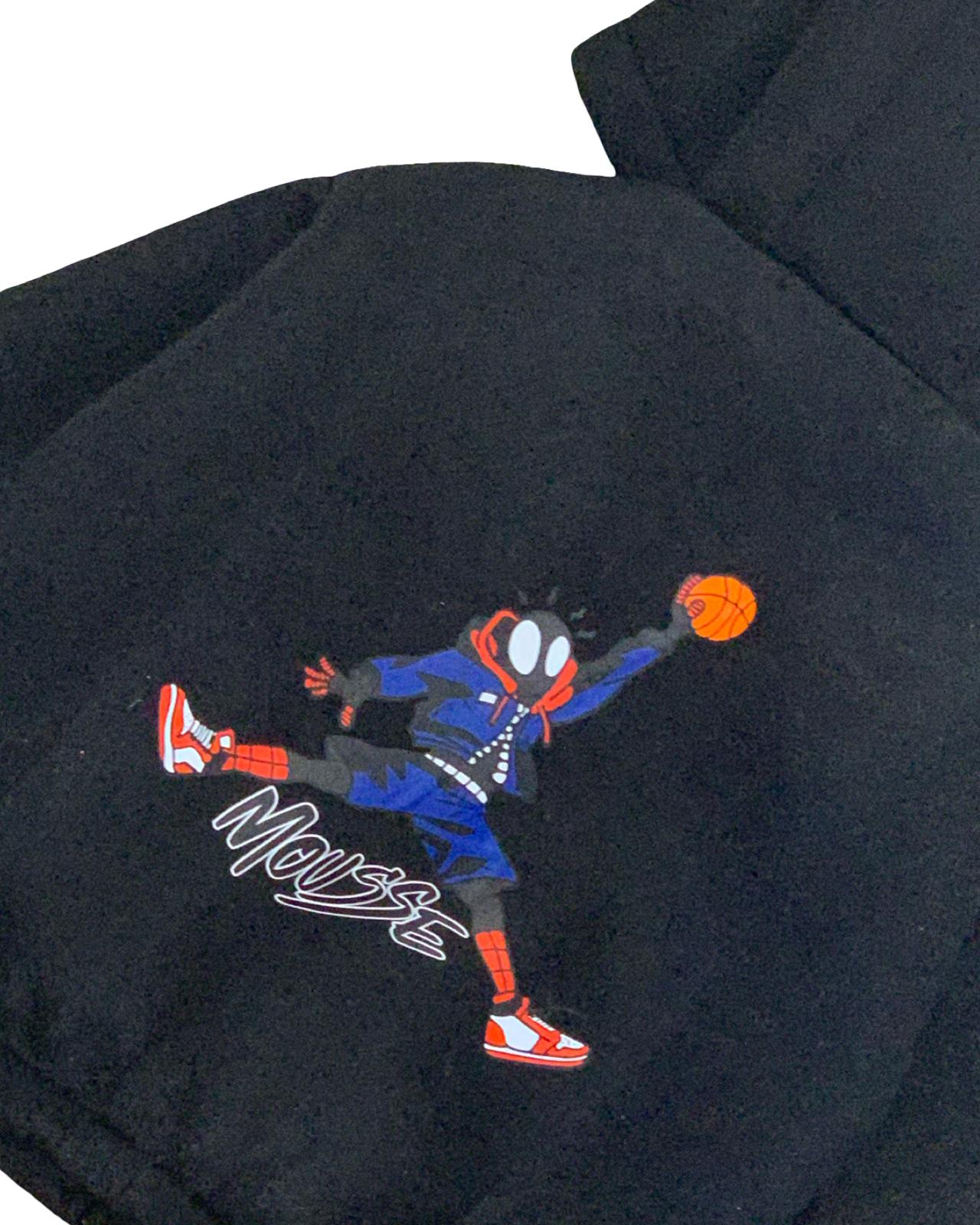 Giubbotto neoprene bambini Mousse con grafica divertente di personaggio che gioca a basket
